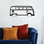 Wallity Vosvos 12 Accesorio Decorativo de Pared Negro